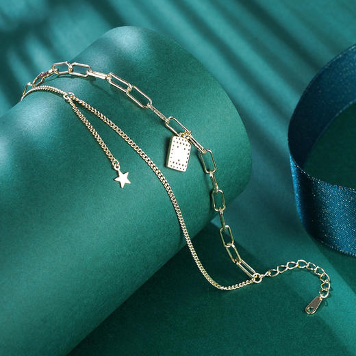 S925银【应运】手链【YKL1562】镀金2105 商品图4