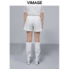 VIMAGE纬漫纪女夏季新款时尚通勤百搭洋气蕾丝显瘦短裤V1505119 商品缩略图3