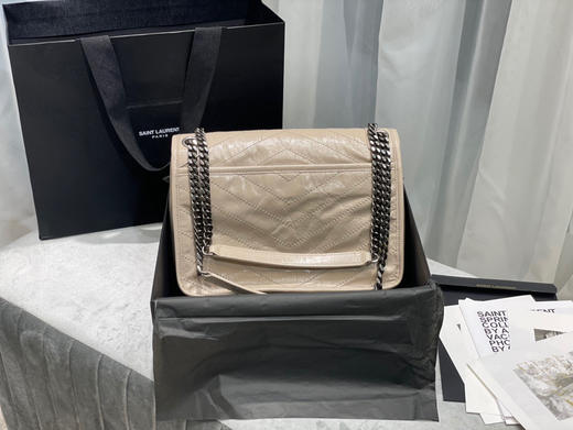 【原厂皮 NIKI】新版本（中号）-奶茶色 商品图5