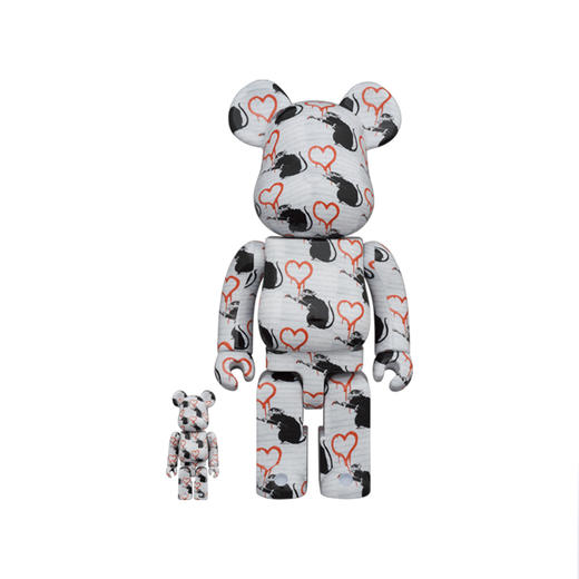 收藏系列 Be@rbrick 400%系列 爱心鼠 商品图0