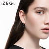 ZEGL宇航员星星耳环女小众设计感耳钉耳扣2021年新款潮不对称耳饰 商品缩略图1