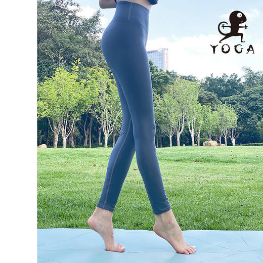 壁虎瑜伽2021【氧气2.0】单面磨毛无痕极简多色高弹九分裤 商品图10