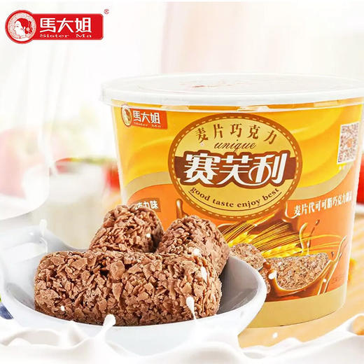 马大姐赛芙利燕麦酥糖巧克力味300g 商品图0