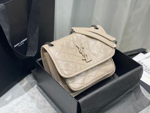 【原厂皮 NIKI】新版本（小号）-奶茶色 商品图4