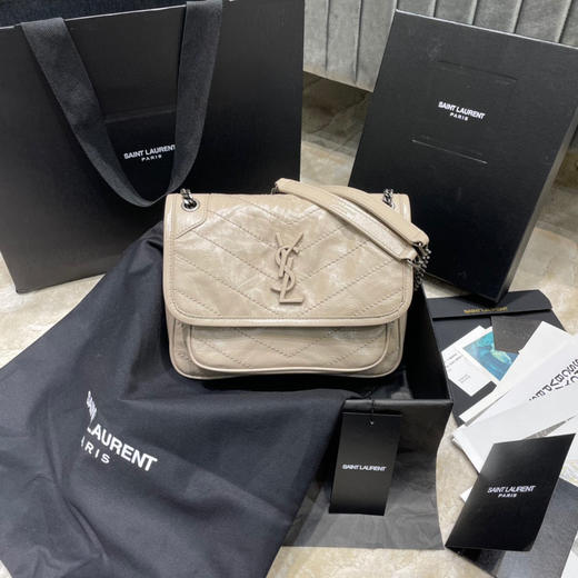 【原厂皮 NIKI】新版本（小号）-奶茶色 商品图3