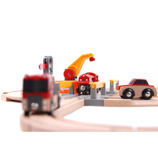 BRIOBrio火车系列货运卡车轨道套装33208 商品图41