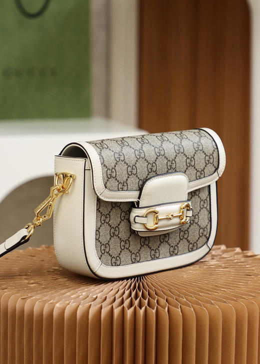 𝟭𝟵𝟱𝟱 𝙈𝙞𝙣𝙞 马衔扣系列 正品皮-白色 商品图2