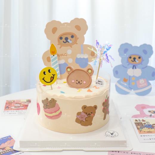 ins风小熊卡片蛋糕 商品图0