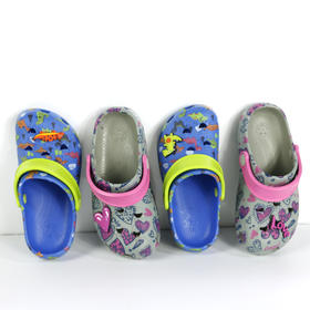 【特价10元】儿童花园鞋卡通凉鞋宝宝拖鞋男女童洞洞鞋【WG8701-1】