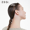 ZEGL设计师笑脸发梳插梳盘发气质发卡女韩版头饰复古时尚网红发饰 商品缩略图4