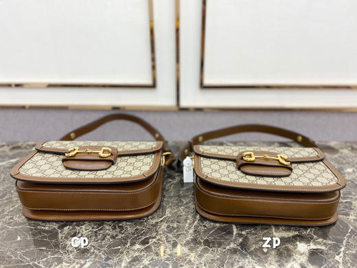 GUCCI 1955 Horsebit原厂皮-棕色 商品图4