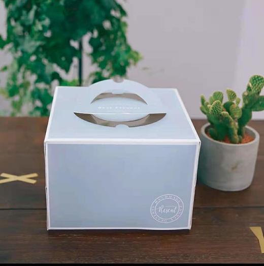 4寸石纹立方体蛋糕盒 商品图1