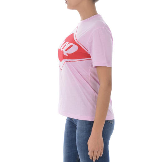 MCQ 女士棉质短袖T恤 粉色 473705 RMH28 5555 商品图2