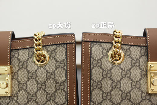 #原厂正品皮#Padlock系列-棕色小号 商品图5