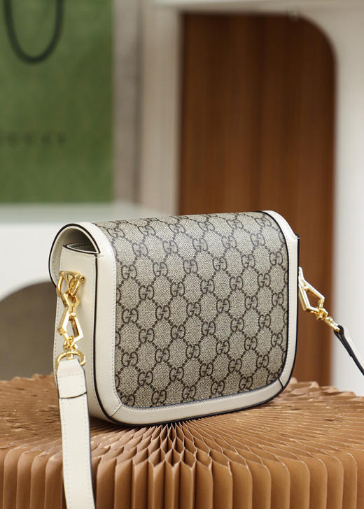 𝟭𝟵𝟱𝟱 𝙈𝙞𝙣𝙞 马衔扣系列 正品皮-白色 商品图4