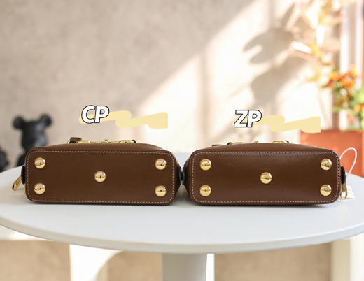 𝟭 𝟵 𝟱 𝟱马衔扣【𝐌𝐢𝐧𝐢小贝壳】正品皮-棕色 商品图2