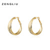 ZENGLIU法式圆环耳钉女韩版潮ins简约冷淡风耳环气质时尚网红耳饰 商品缩略图0