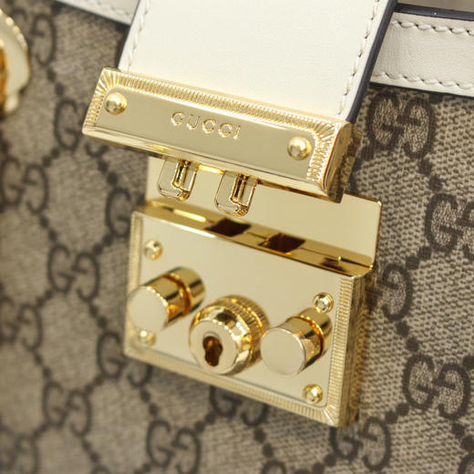 #原厂正品皮#Padlock系列-白色小号 商品图6