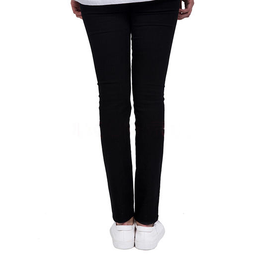 KENZO 高田贤三 女士 黑色牛仔裤 F852 PA250 6EK 99 商品图3