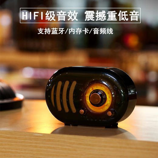 REMAX睿量复古蓝牙音箱RB-M31（颜色随机） 商品图4