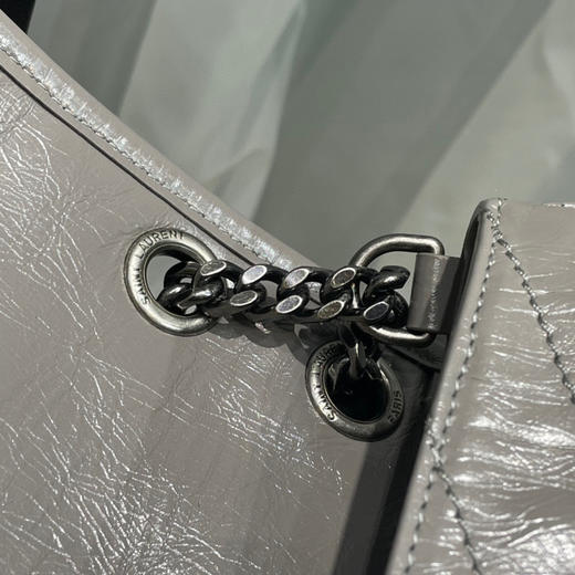 【原厂皮 NIKI】新版本（中号）-大象灰 商品图7