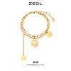 ZENGLIU高级感韩国笑脸手链女ins小众设计潮冷淡风复古网红手饰品 商品缩略图0