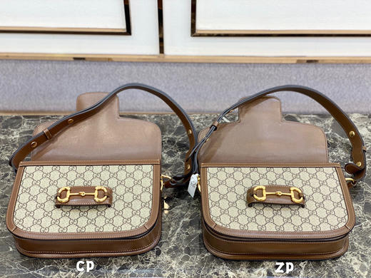 GUCCI 1955 Horsebit原厂皮-棕色 商品图5