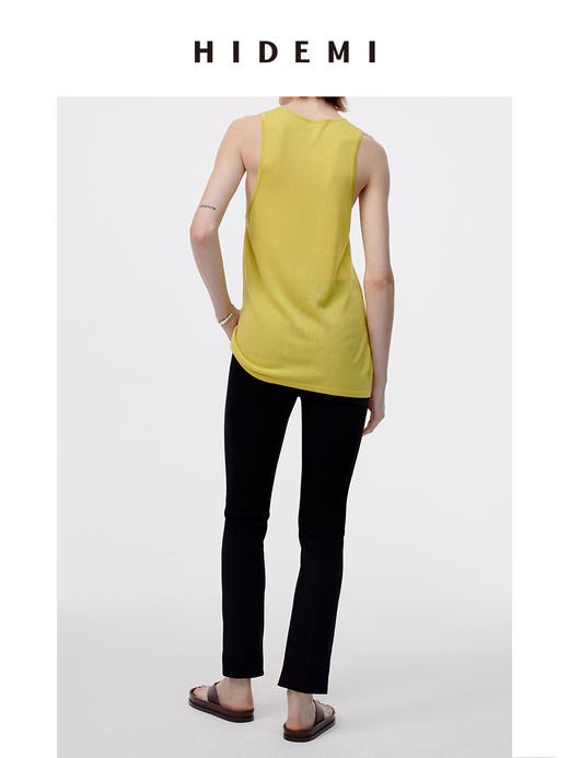 HIDEMI黑色微弹超显瘦九分神裤 商品图8