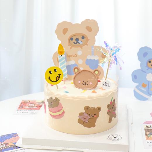 ins风小熊卡片蛋糕 商品图1