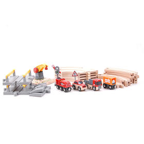 BRIOBrio火车系列货运卡车轨道套装33208