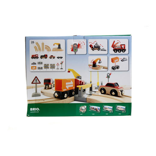 BRIOBrio火车系列货运卡车轨道套装33208 商品图54