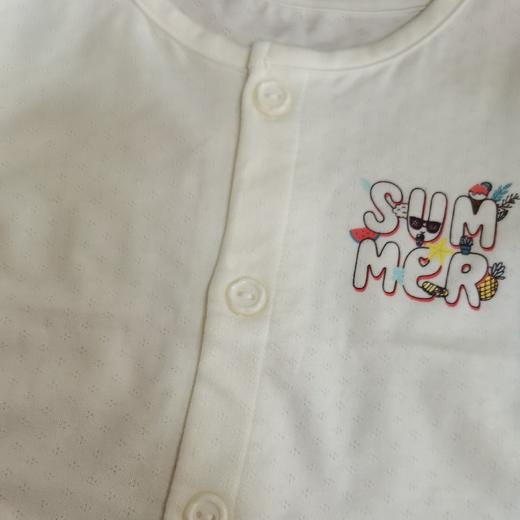 棉果果夏季女童女宝对开外套空调外套搭配裙子外套小外套短款外套M222100419268 商品图2