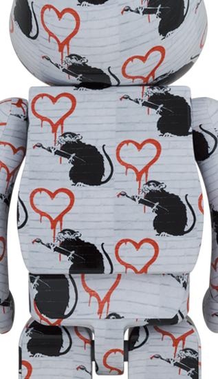 收藏系列 Be@rbrick 1000%系列 爱心鼠 商品图2