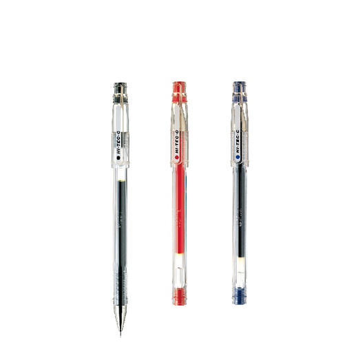 百乐Hi-Tec C钢珠笔/0.3/BLLH20C3中性笔签字笔财务用笔 商品图0