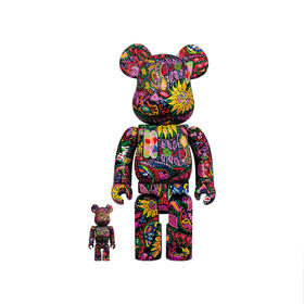 收藏系列 Be@rbrick 400%系列 迷幻佩斯利 花纹
