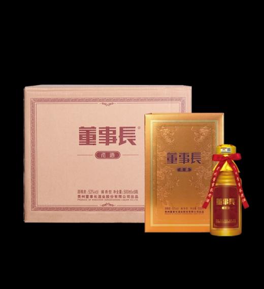 贵州茅台镇董事长 老酒 酱香型白酒53度 500ml 单瓶装 商品图0