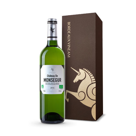 翡马·蒙赛酒庄白葡萄酒 法国进口葡萄酒 波尔多AOC 商品图0