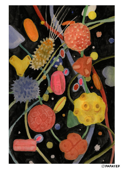 papayep『微观世界』 微喷海报 商品图1