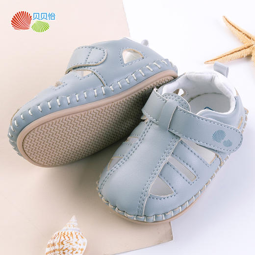 贝贝怡童鞋夏季男女宝宝软底防滑学步凉鞋 商品图2