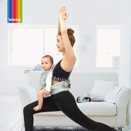 bebebus 美型家背带婴儿前后两用宝宝外出前抱式轻便四季抱娃神器 商品图0