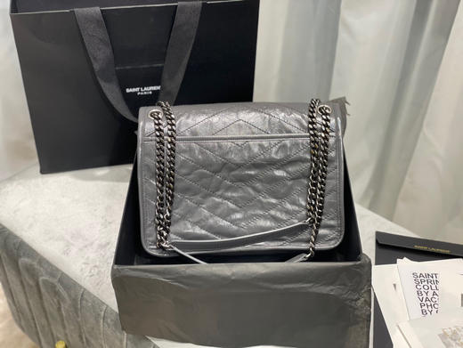 【原厂皮 NIKI】新版本（中号）.深灰色 商品图5