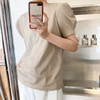 【 ins慵懒】 泡泡袖设计感T恤  慵懒宽松 经典圆领 商品缩略图3