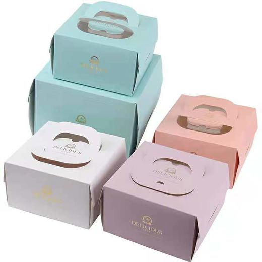 4寸石纹立方体蛋糕盒 商品图2