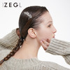 ZEGL设计师笑脸发梳插梳盘发气质发卡女韩版头饰复古时尚网红发饰 商品缩略图1