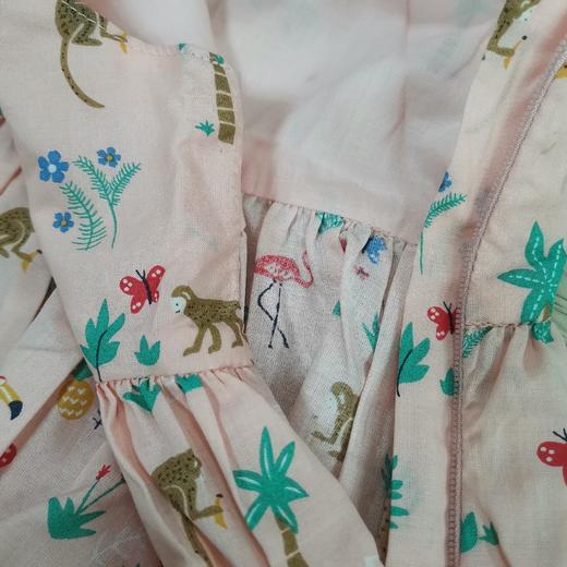 棉果果夏季女童纯棉梭织吊带大摆连衣裙M222703219316 商品图3