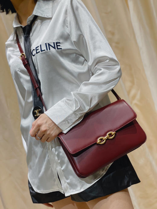 𝑳𝒆 𝑴𝒂𝒊𝒍𝒍𝒐𝒏-枣红色（原厂皮） 商品图0