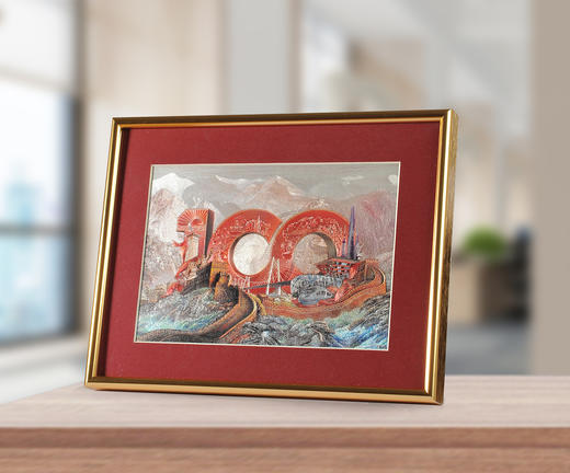 辉煌银典办公室银色摆件（套） 商品图1