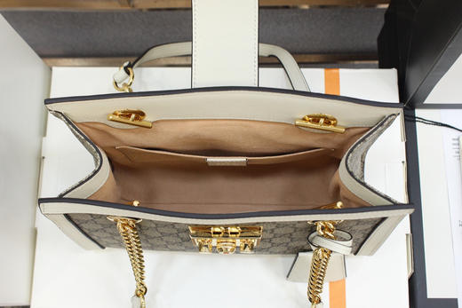 #原厂正品皮#Padlock系列-白色小号 商品图5