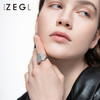 ZEGL宽面爱心戒指女ins小众设计简约气质指环时尚个性网红食指戒 商品缩略图2