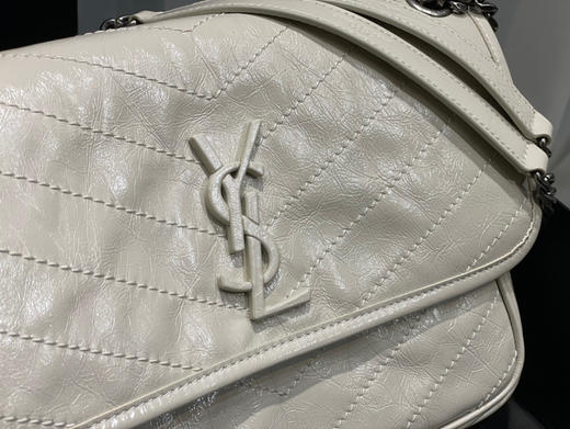 【原厂皮 NIKI】新版本（中号）-奶白色 商品图3